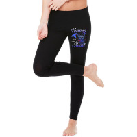 Nursing Is A Work Of Heart Butterfly  T For Nurses Legging | Artistshot