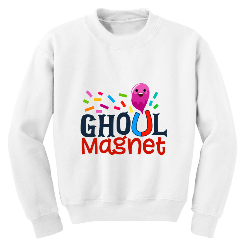 Ghoul Magnet Youth Sweatshirt by podcastbercanda | Artistshot