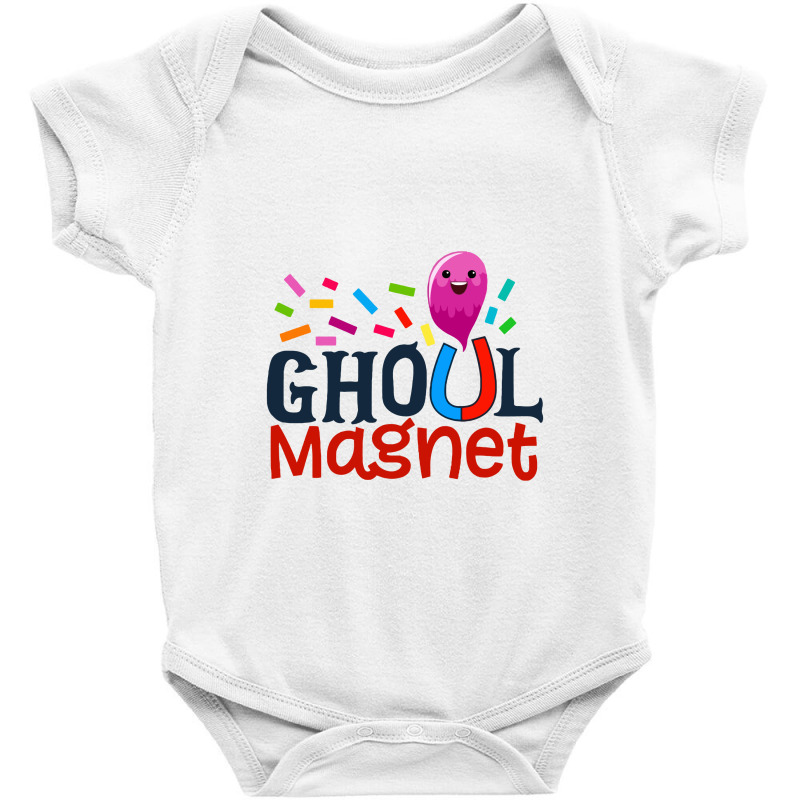 Ghoul Magnet Baby Bodysuit by podcastbercanda | Artistshot