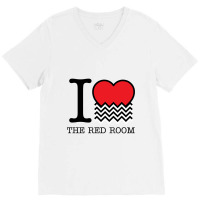 Twin Peaks I Love The Red Room V-neck Tee | Artistshot