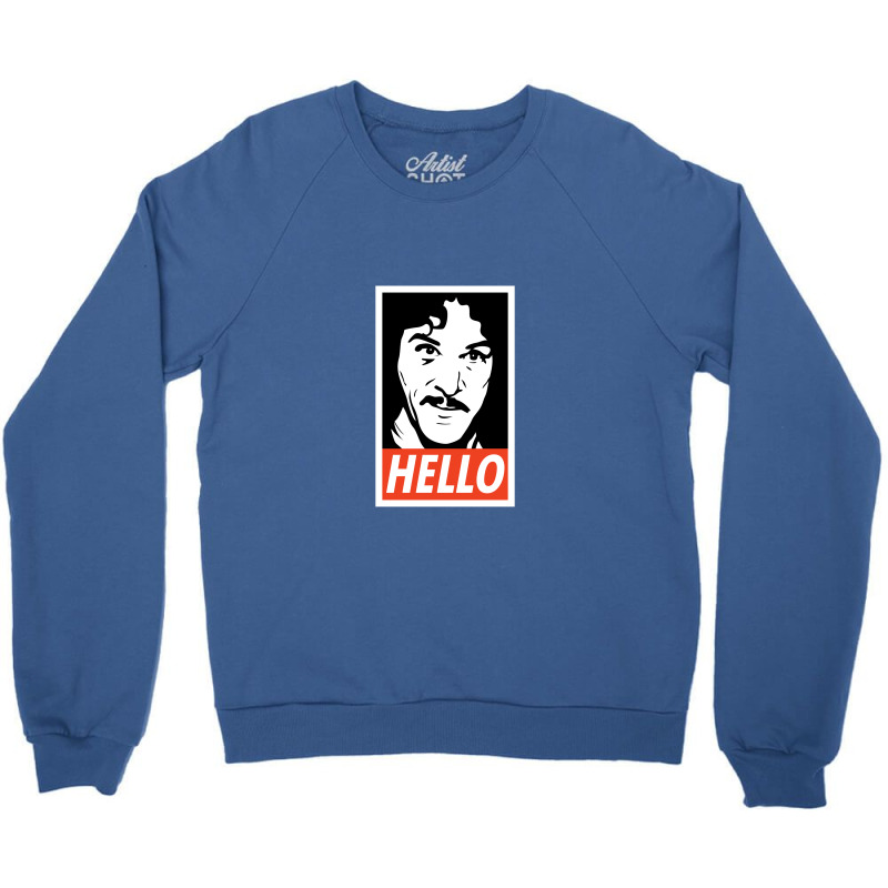 Hello Men Crewneck Sweatshirt by govyvy | Artistshot