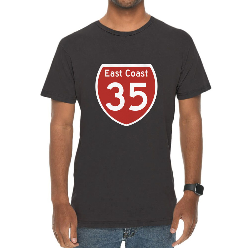 Highway 35, East Coast, New Vintage T-Shirt by govyvy | Artistshot