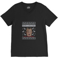 Home Alone Christmas V-neck Tee | Artistshot