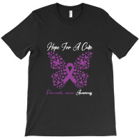 Hope For A Cure   Butterfly Gift T-shirt | Artistshot