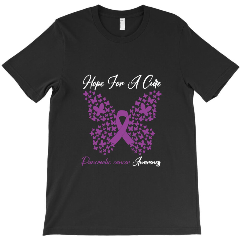 Hope For A Cure   Butterfly Gift T-Shirt by govyvy | Artistshot