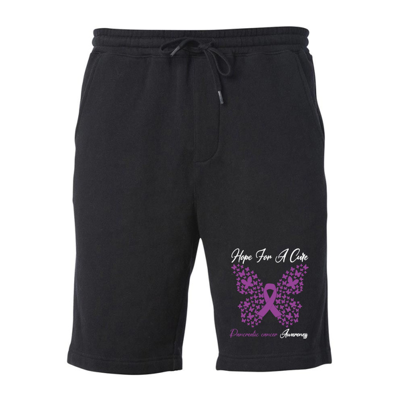 Hope For A Cure   Butterfly Gift Fleece Short by govyvy | Artistshot