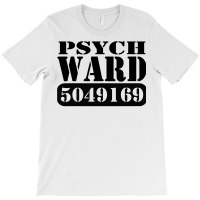 Psych Ward Prisoner Inmate Jail Halloween Costume T Shirt T-shirt | Artistshot