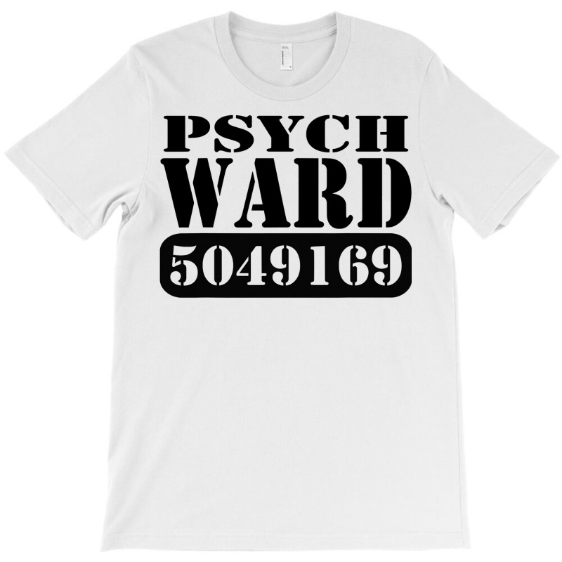 Psych Ward Prisoner Inmate Jail Halloween Costume T Shirt T-shirt | Artistshot