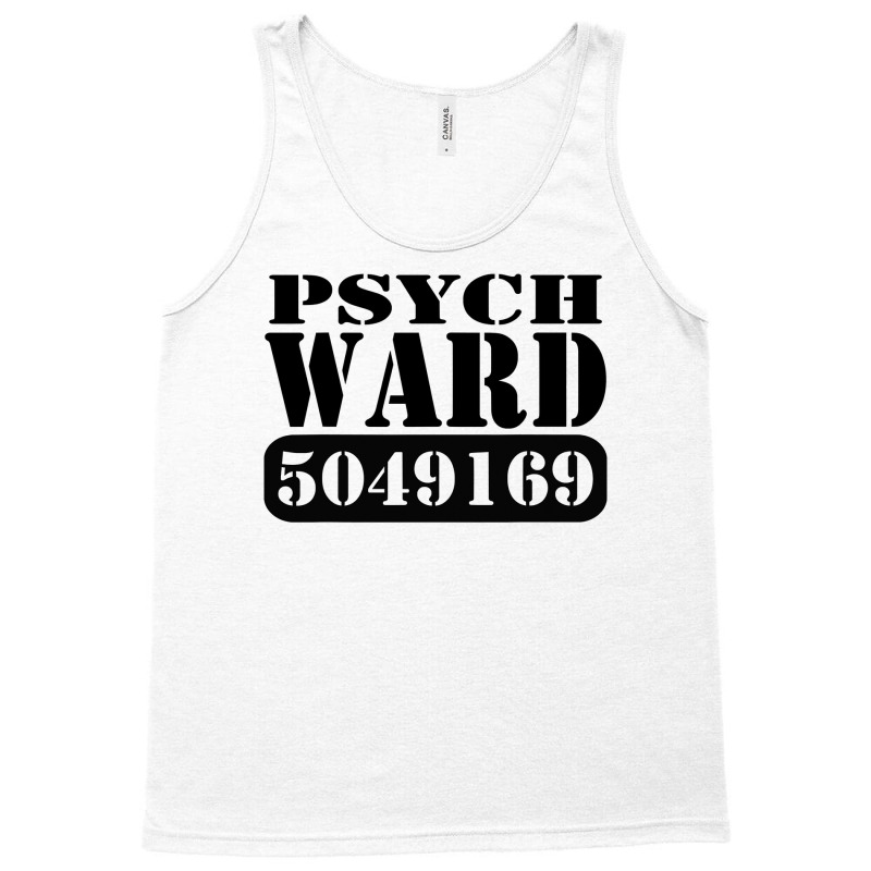 Psych Ward Prisoner Inmate Jail Halloween Costume T Shirt Tank Top | Artistshot