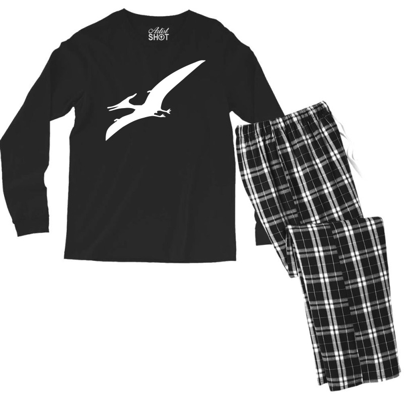 Pterosaur Dinosaur T Shirt Men's Long Sleeve Pajama Set | Artistshot