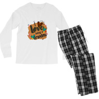 I Love Being A Grandma Men's Long Sleeve Pajama Set | Artistshot