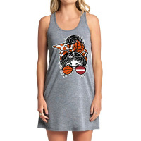 Latvian Messy Bun Hair Girl Latvia Basketball Fans Jersey T Shirt Tank Dress | Artistshot