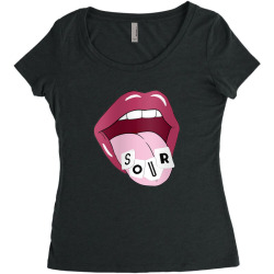 olivia rodrigo sour Women's Triblend Scoop T-shirt | Artistshot