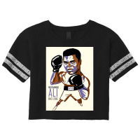 Graphic Vintage  Legend Boxer Music Vintage Scorecard Crop Tee | Artistshot