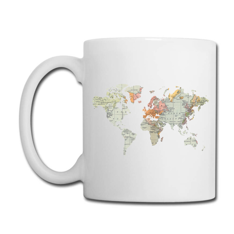 Baesic Vintage World Map Coffee Mug | Artistshot