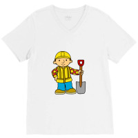 Bob The Builder V-neck Tee | Artistshot