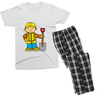 Bob The Builder Men's T-shirt Pajama Set | Artistshot