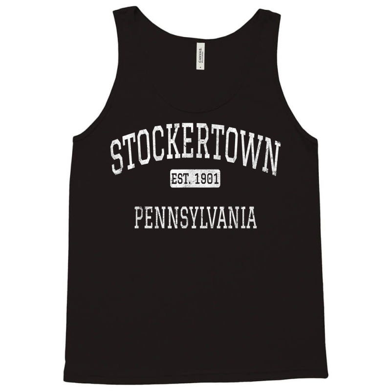 Stockertown Pennsylvania Pa Vintage T Shirt Tank Top by deleonnylorindg | Artistshot