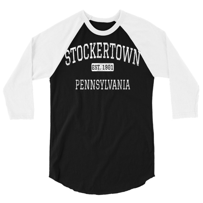 Stockertown Pennsylvania Pa Vintage T Shirt 3/4 Sleeve Shirt by deleonnylorindg | Artistshot