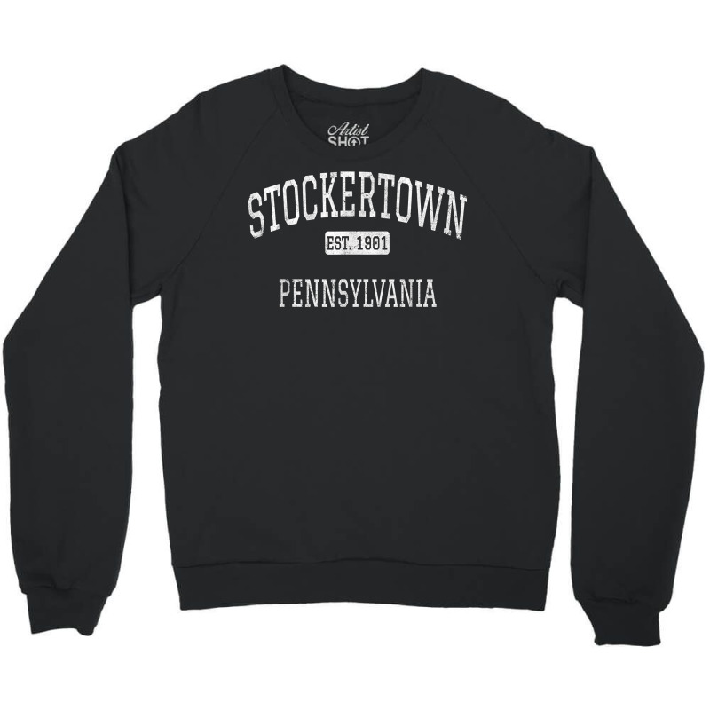 Stockertown Pennsylvania Pa Vintage T Shirt Crewneck Sweatshirt by deleonnylorindg | Artistshot