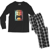 Level 6 Unlocked Men's Long Sleeve Pajama Set | Artistshot