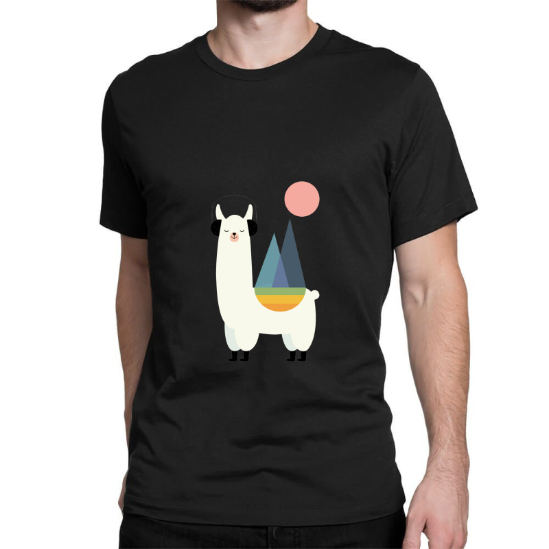 Llama Cute Classic T-shirt by govyvy | Artistshot