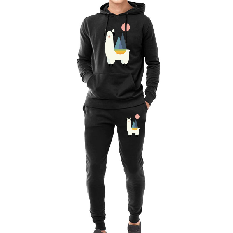 Llama Cute Hoodie & Jogger set by govyvy | Artistshot