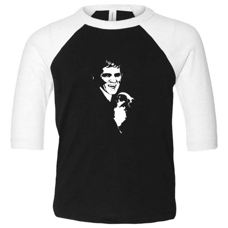 Barnabas Collins Dark Shadows Toddler 3/4 Sleeve Tee by pusyaque-podcast | Artistshot