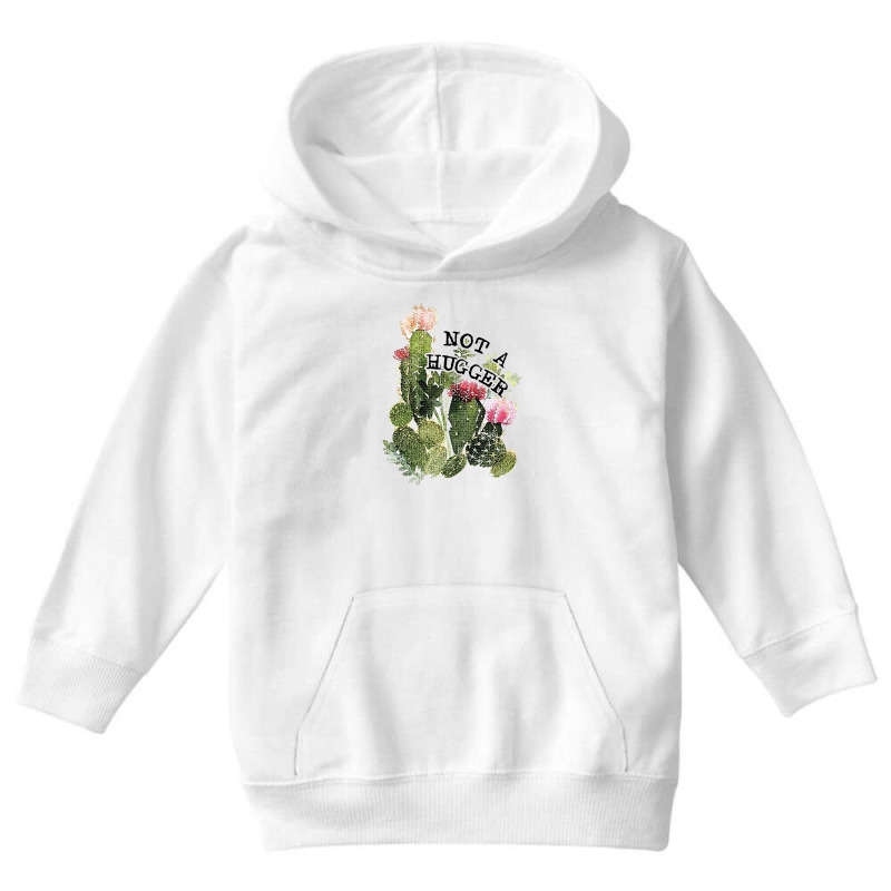 Not A Hugger For Light Youth Hoodie by autlu2024 | Artistshot