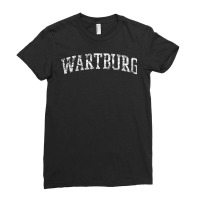 Wartburg Athletic Arch College University Alumni T Shirt Ladies Fitted T-shirt | Artistshot