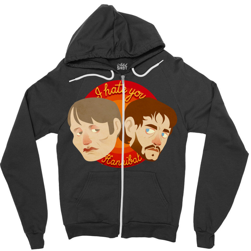 Graphic Picture Hannibals Vintage Music Zipper Hoodie by SeanArtists | Artistshot