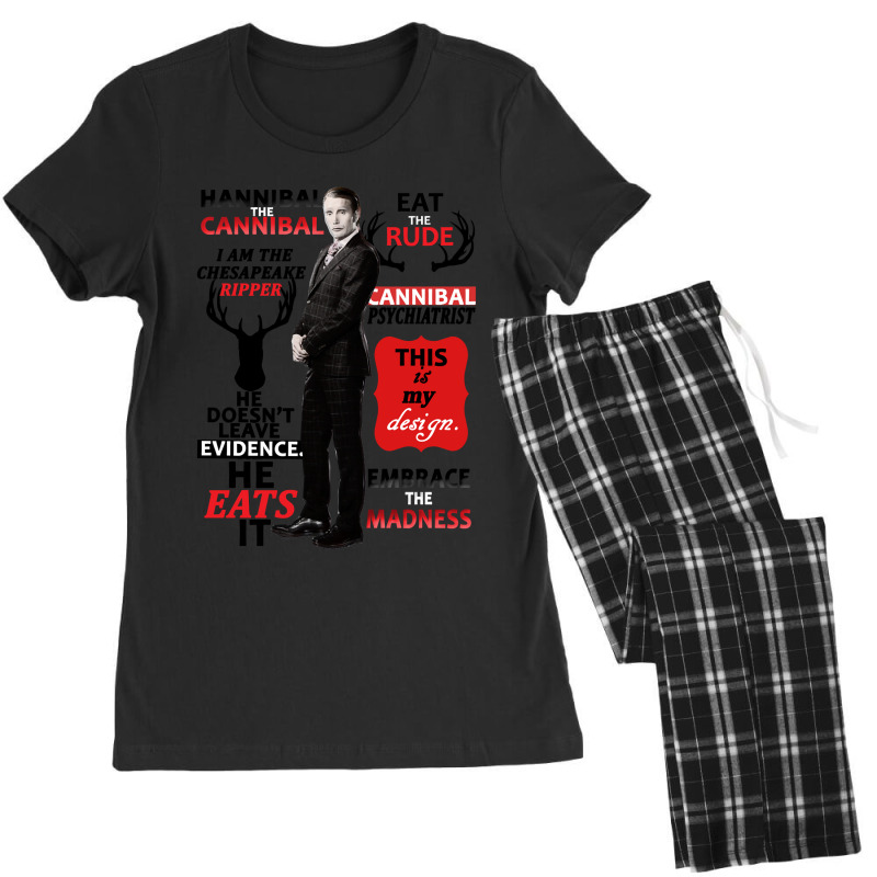 Vintage Movies Hannibals Funny Gift Women's Pajamas Set by SeanArtists | Artistshot