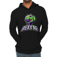 Rexy (sexy) Af (as Fuck) Dinosaur  Funny T Rex Gifts Men Lightweight Hoodie | Artistshot