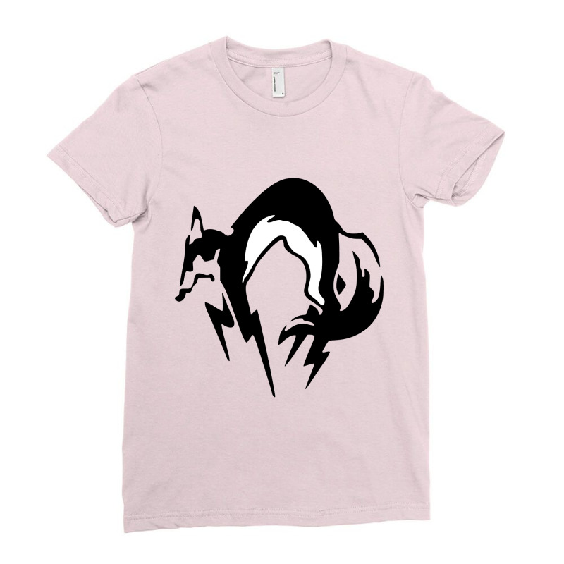 Metal Gear Solid   Fox Ladies Fitted T-Shirt by risacha | Artistshot