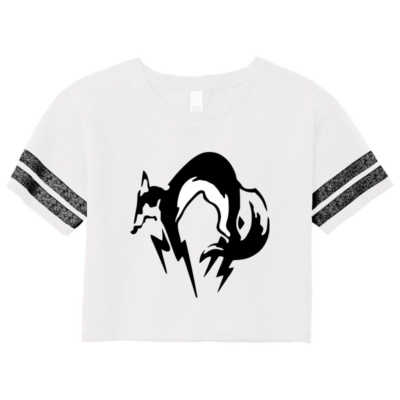 Metal Gear Solid   Fox Scorecard Crop Tee by risacha | Artistshot