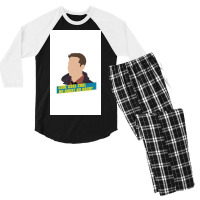 Jake Peralta Is Smort Men's 3/4 Sleeve Pajama Set | Artistshot