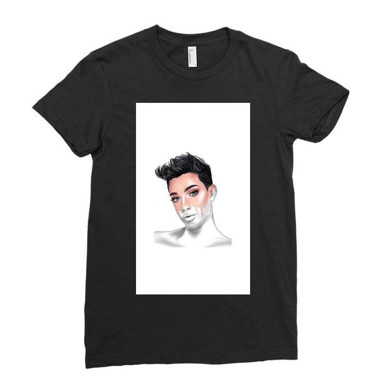 James Charles X Blank Canvas Ladies Fitted T-Shirt by Wilesxcd | Artistshot