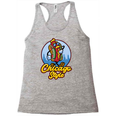 Chicago Style Racerback Tank Designed By Zenci
