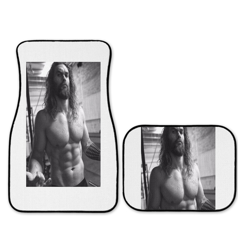 Jason Momoa Shirtless Full Set Car Mats | Artistshot