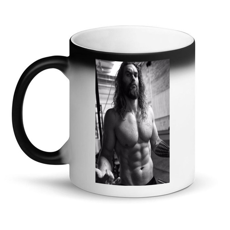 Jason Momoa Shirtless Magic Mug | Artistshot