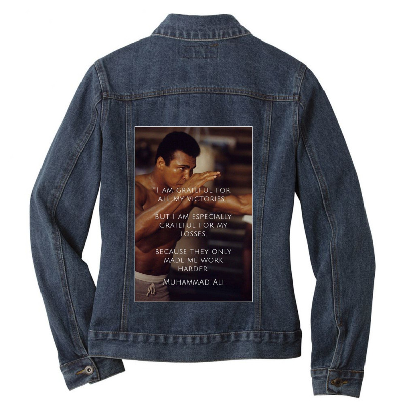 Classic Film  Sports My Favorite People Ladies Denim Jacket by LaineyArtists | Artistshot