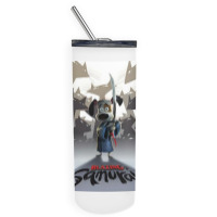 Blazing Samurai Skinny Tumbler | Artistshot