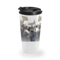 Blazing Samurai Travel Mug | Artistshot