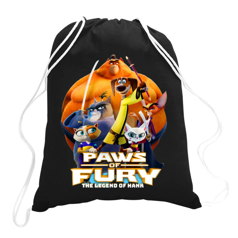 Paws Of Fury Drawstring Bags | Artistshot