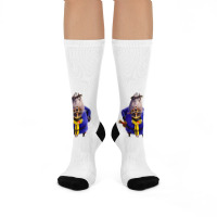 Paws Of Fury Crew Socks | Artistshot