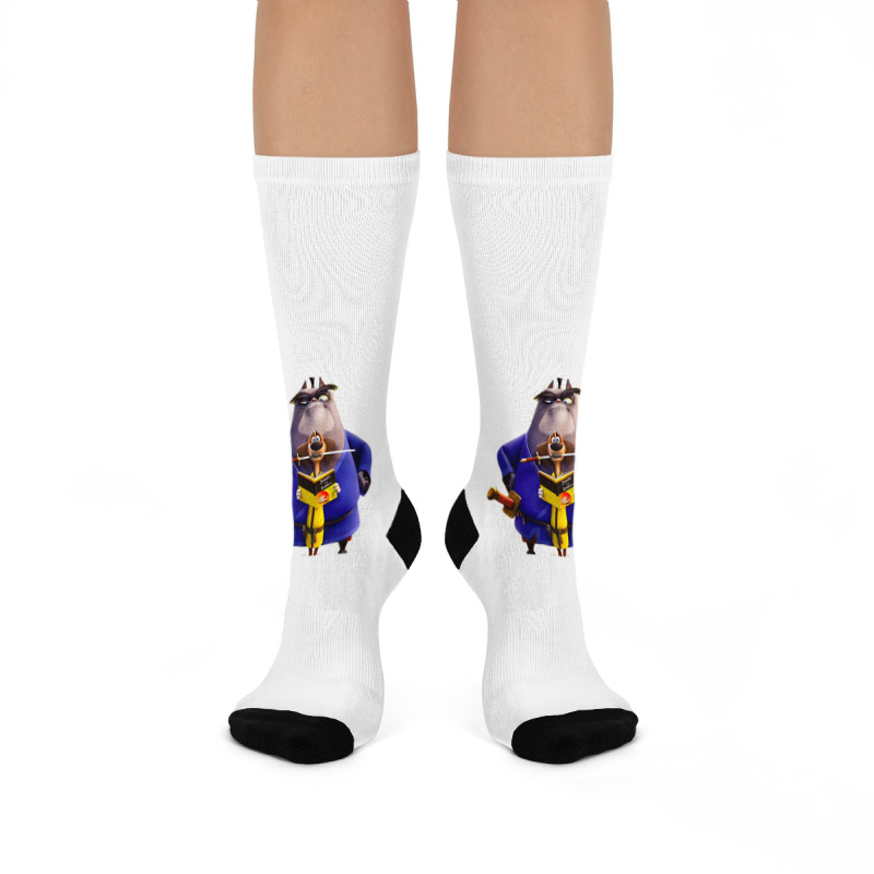 Paws Of Fury Crew Socks | Artistshot