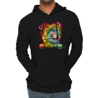 Dog Yorkie Tie Dye Color Peeking T  Shirt Animal Dog Yorkie Tie Dye Co Lightweight Hoodie | Artistshot