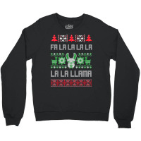 Fa La La Llama Shirt   Ugly Christmas Sweater Llama T Shirt Crewneck Sweatshirt | Artistshot