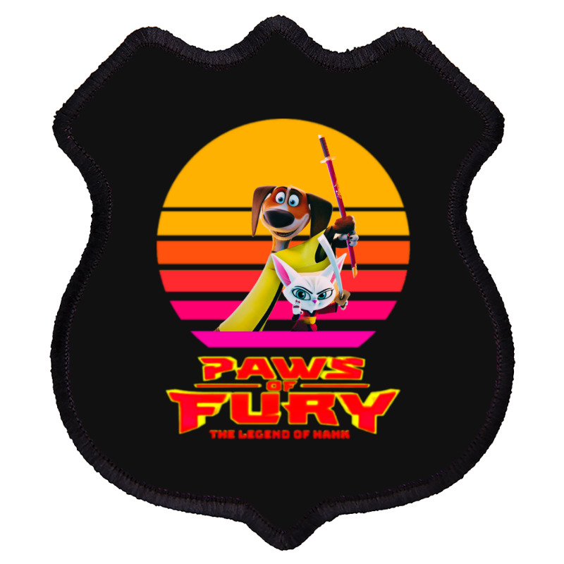 Paws Of Fury The Legend Hank Funny Shield Patch | Artistshot