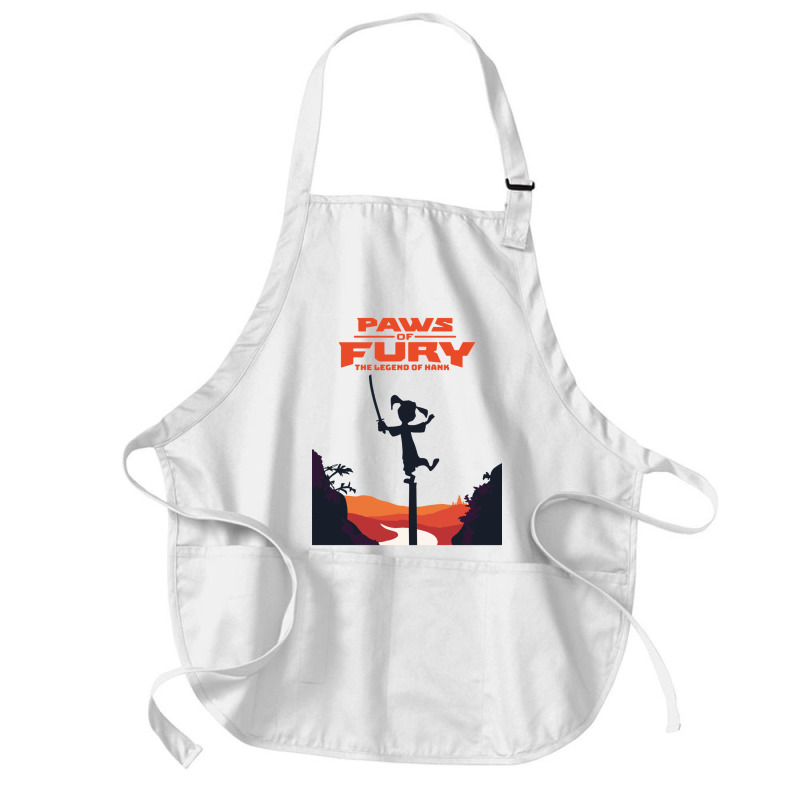 Paws Of Fury The Legend Medium-length Apron | Artistshot